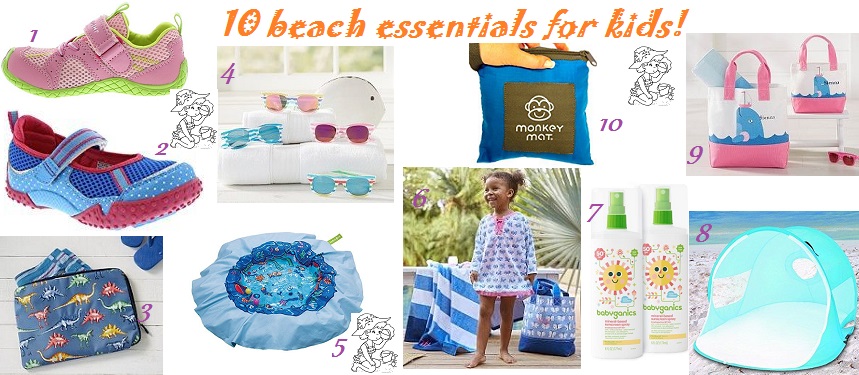10 beach essentials for kids