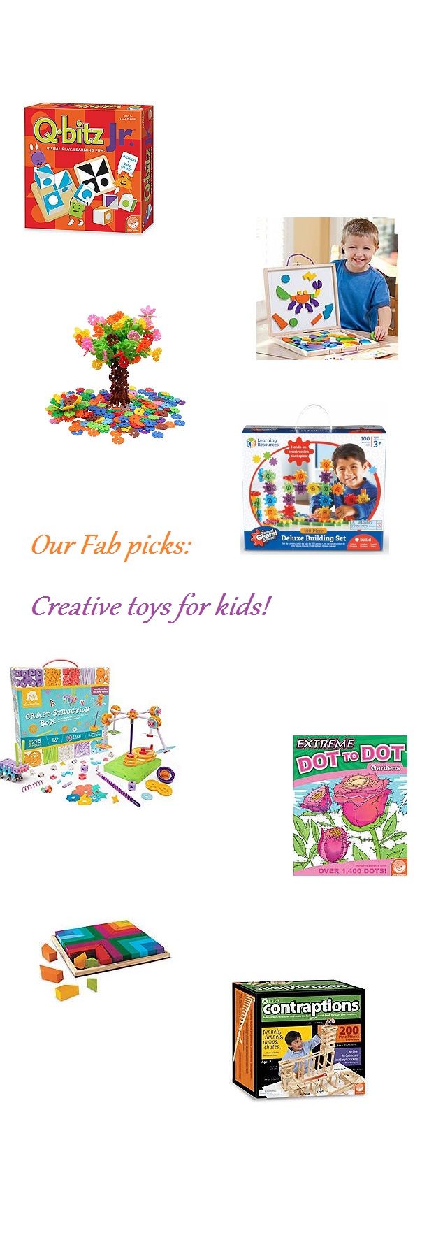 Creative brain toys for kids