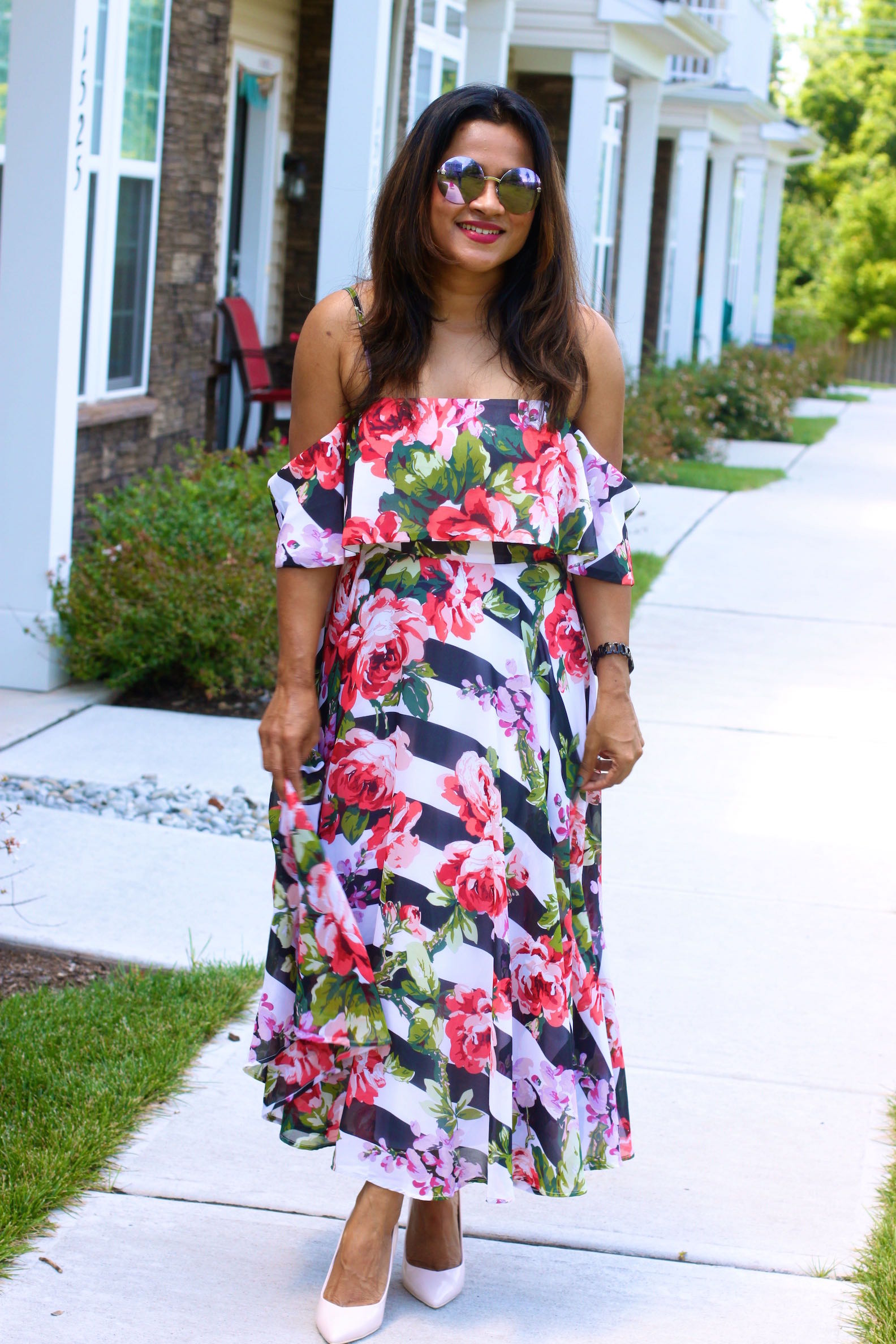 Florals summer dress