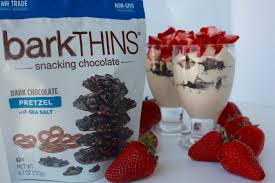 Peanut Butter Greek Yogurt Parfaits with barkTHINS DINA DELEASA DISHITGIRL